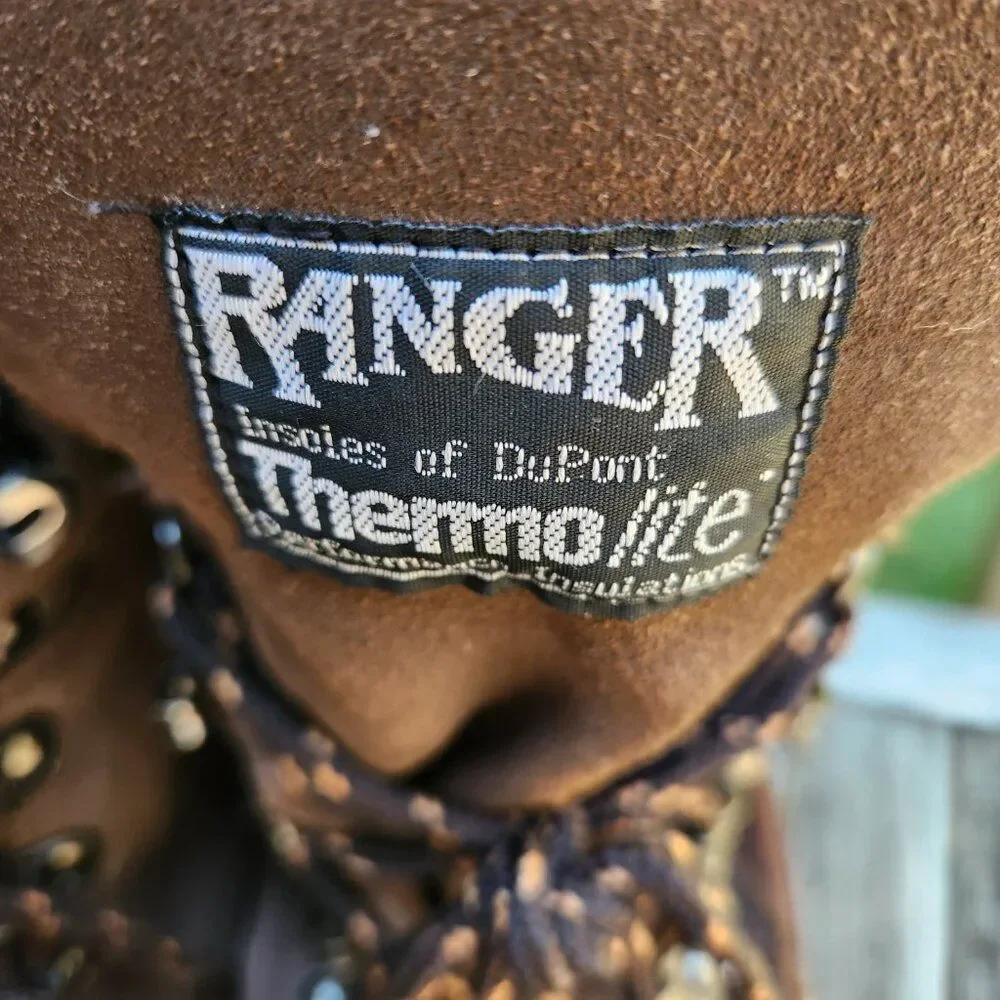 Ranger Thermolite Men's Size 8 Winter Duck Boots Heavy Insulated
